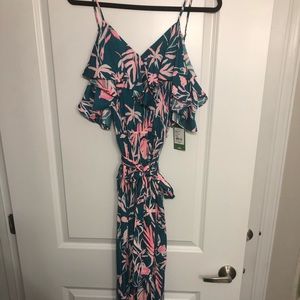 NWT Lilly Pulitzer Emilea Jumpsuit Tidal Wave